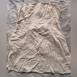 Old Navy Beige Linen Dress